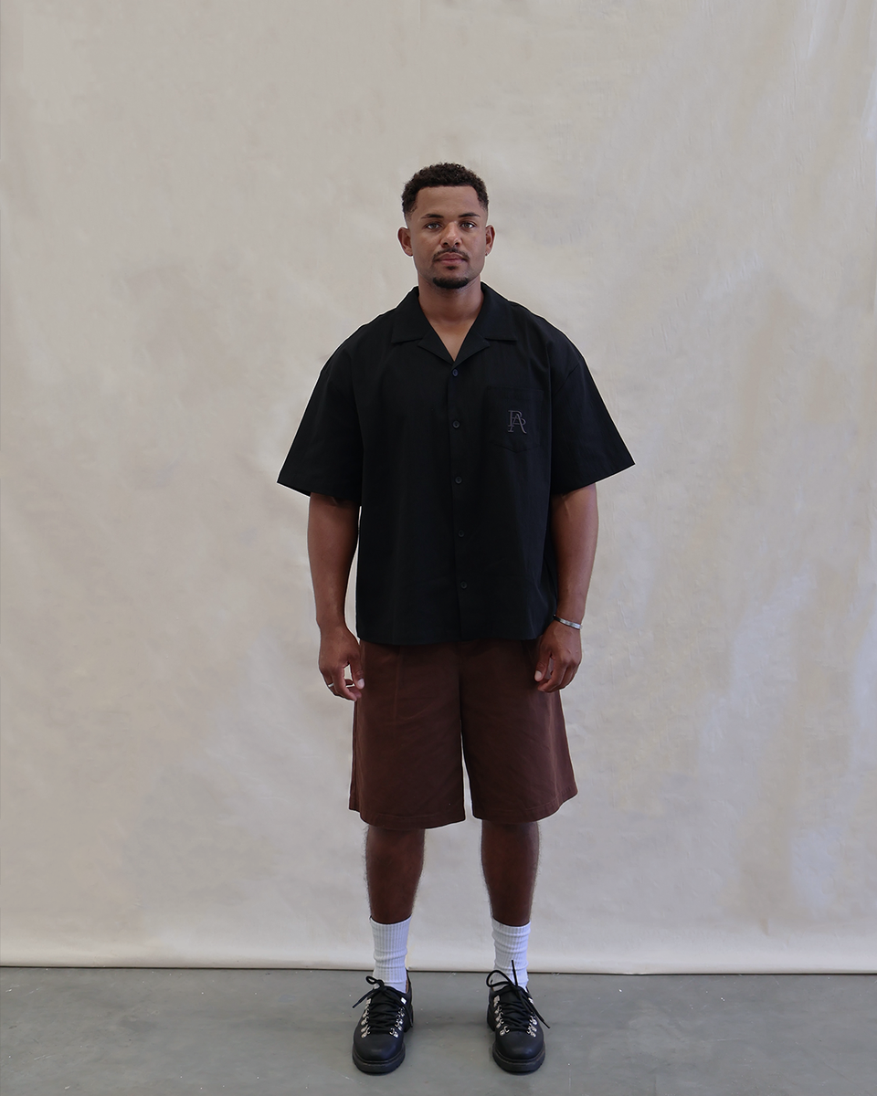 COVE PLEAT SHORT - BROWN – PAR